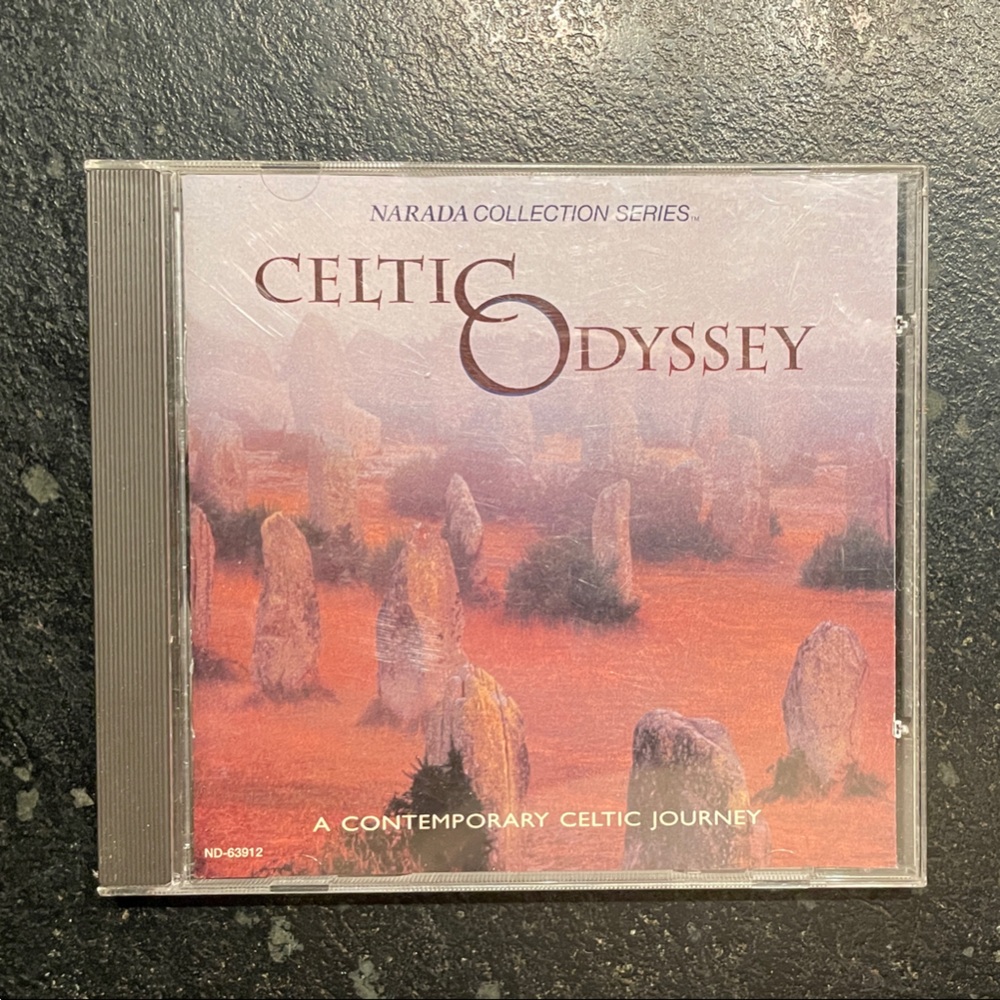 🍀 "Celtic Odyssey - A Contemporary Celtic Journey," 1993 Narada CD 🍀